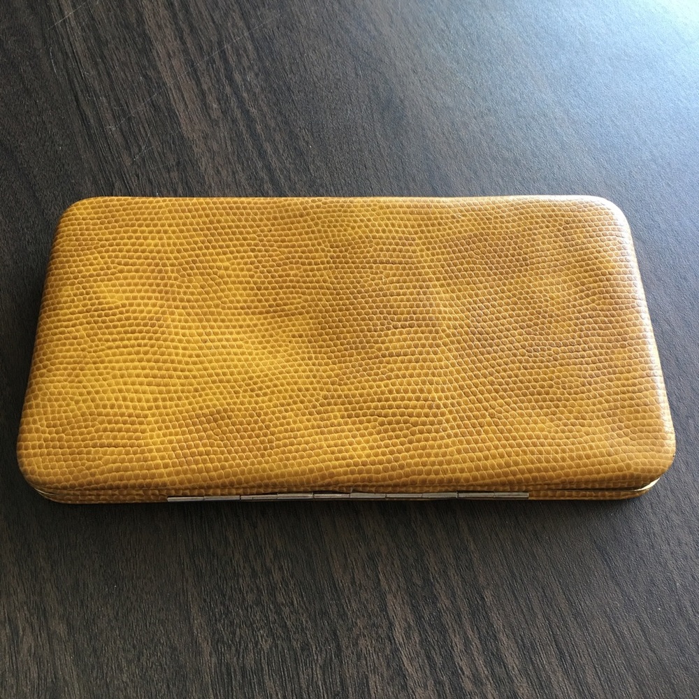 MUSTARD YELLOW WALLET